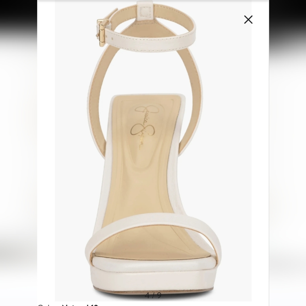 Jessica Simpson Adonia Ankle Strap Platform Sandal 5.5